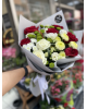 Vip  Pembe &lila beyaz karma Gül buket